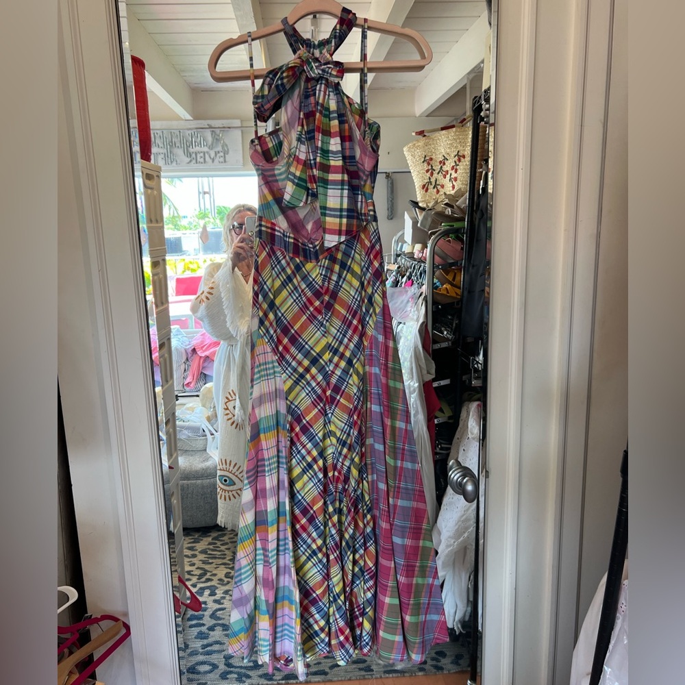 Ralph Lauren Multicolor Plaid Dress